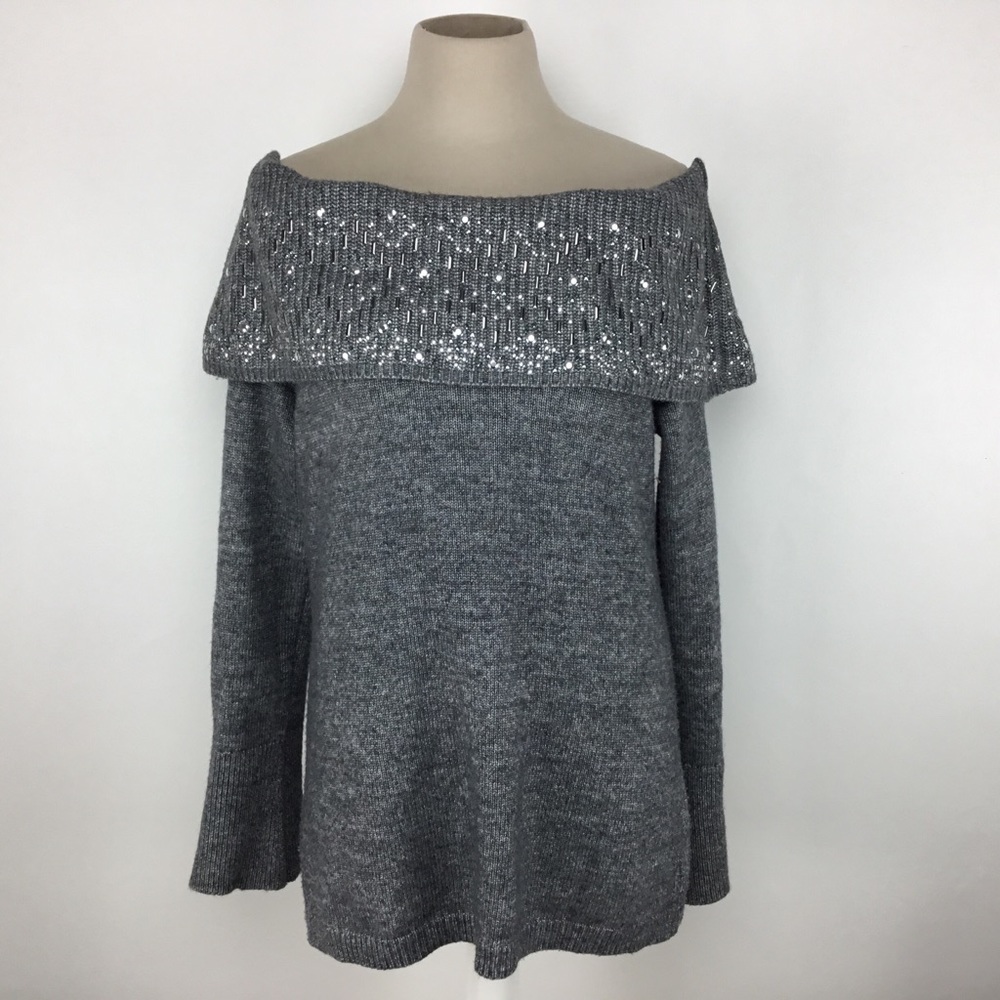 White House Black Market Off the Shoulder Sweater
